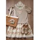 Surface Spell Blooming Roses Over A Porch Short Sleeve One Piece(Leftovers)